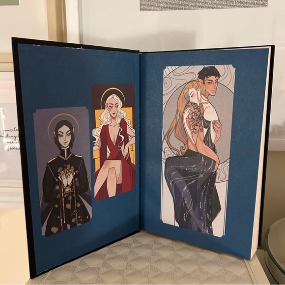 A Court of Frost and Starlight Indigo Exclusive Edition (out of print hardcover) - Picture 2 of 3